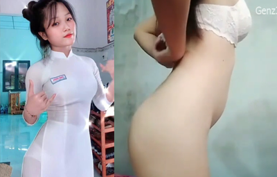 Clip Sex Mỹ Duyên Nữ Sinh Trong Tà Áo Trắng